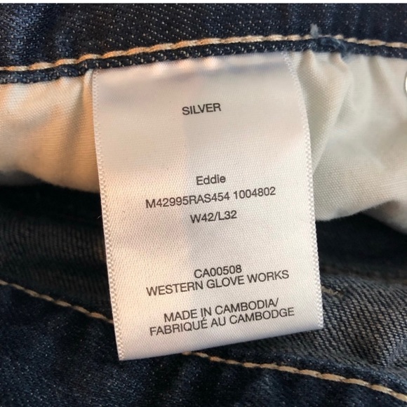 Silver Jeans Eddie - Picture 3 of 6